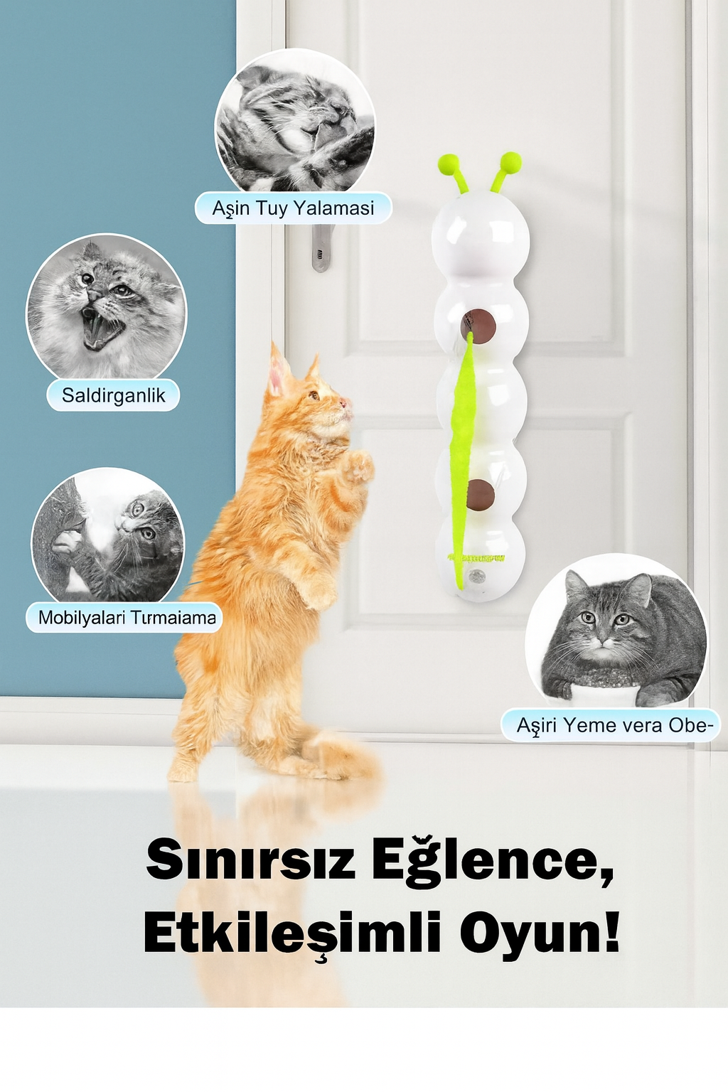 Akıllı Elektrikli Kedi Oyuncağı
