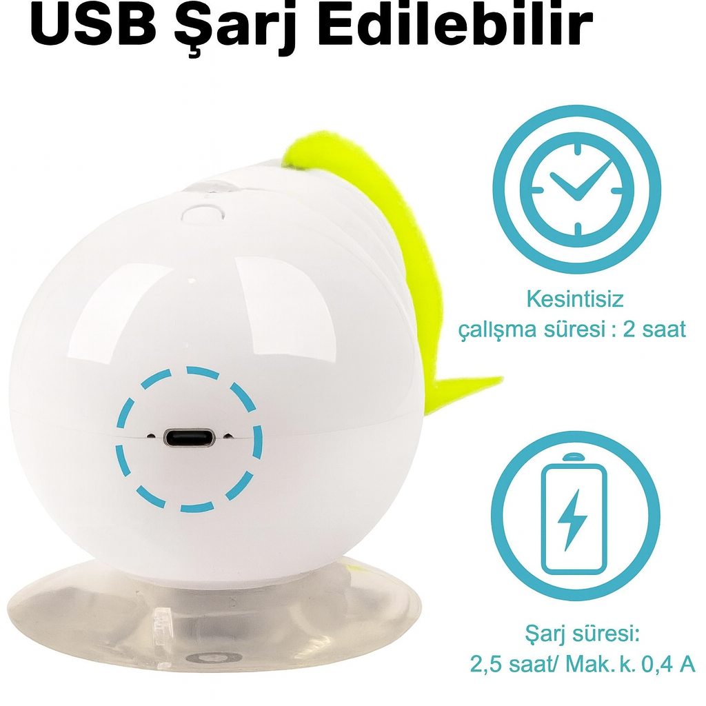 Akıllı Elektrikli Kedi Oyuncağı